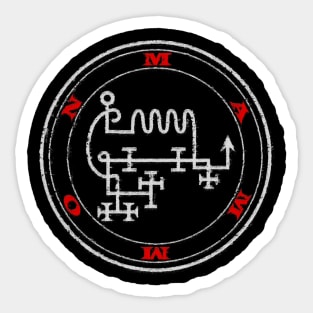 Mammon Seal Sticker